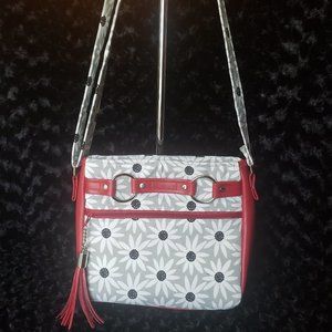 Daisy Red Crossbody